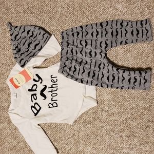 NWT BABY BROTHER outfit